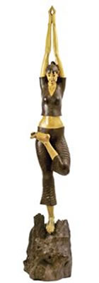 YOGA- the Embodiment of Tree (Vriksha- asana) by Ikki Miyake - Auction record, sale price, and art valuation. Compare with similar artists and explore comparable artworks.