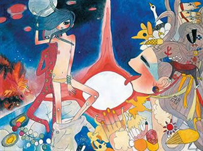 Space 2 by Aya Takano - Auction record, sale price, and art valuation. Compare with similar artists and explore comparable artworks.