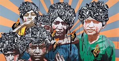 Untitled (Eclipse)- 5 by Jitish Kallat - Auction record, sale price, and art valuation. Compare with similar artists and explore comparable artworks.