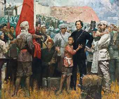Before the Long March by HongNian Zhang - Auction record, sale price, and art valuation. Compare with similar artists and explore comparable artworks.
