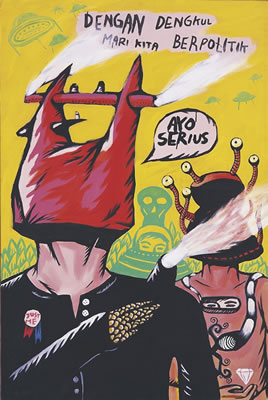 Dengan Dengkul Mari Kita Berpolitick (Let Us Be Political On Our Knees)