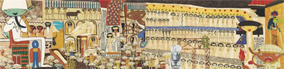 Path to Egypt, triptych
