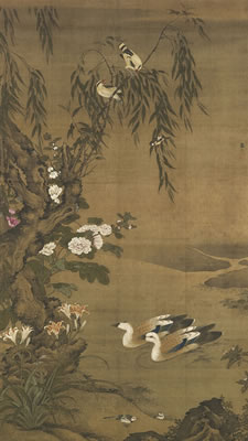 Birds and Flowers