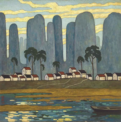 Landscape by the River