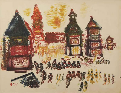Odalan (Balinese Temple Ceremony)