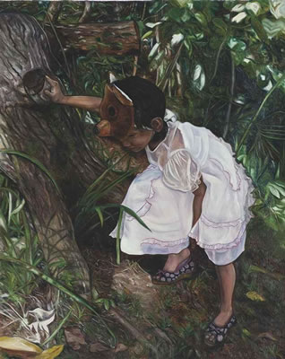 Into the Woods by Yasmin Sison - Auction record, sale price, and art valuation. Compare with similar artists and explore comparable artworks.