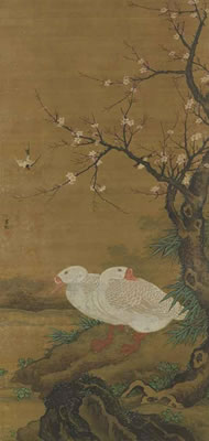 Geese and Plum Blossoms