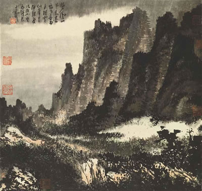 Mount Lu by Xingge Sun - Auction record, sale price, and art valuation. Compare with similar artists and explore comparable artworks.