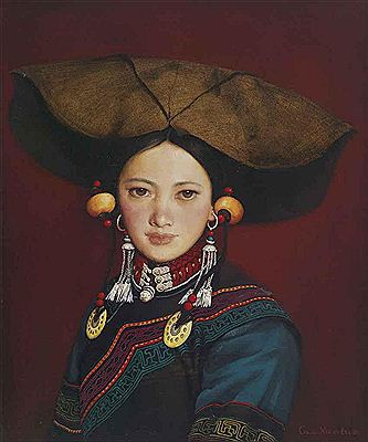 Portrait of a Yi Girl