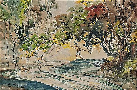 The Hill Spring, 12th Milestone, Penang by Abdullah Ariff - Auction record, sale price, and art valuation. Compare with similar artists and explore comparable artworks.