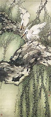 Two Egrets