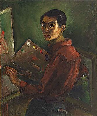 Portrait of George Chann: Artist's Self-Portrait