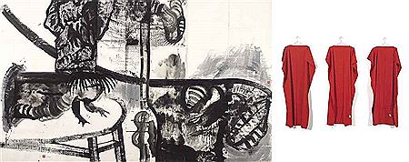 The Dangerous Chessboard Leaves the Ground: Closet for the Viewers Red Costumes (4)