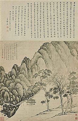 Mountainous Landscape by Dian Wen - Auction record, sale price, and art valuation. Compare with similar artists and explore comparable artworks.