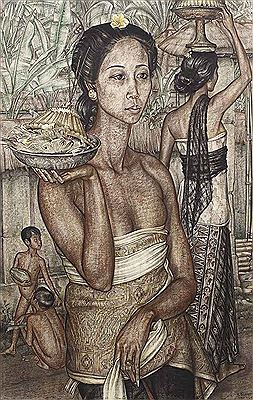 De Balische Offrande (Balinese offerings)