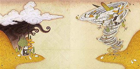 Wind God and Thunder God (diptych) by Natsuki Urushbara - Auction record, sale price, and art valuation. Compare with similar artists and explore comparable artworks.
