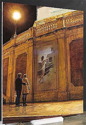 The Costume of Painter: Doodling on the wall, Romeo & Juliet couple