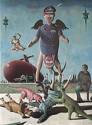 Unpleasant Painting by Kow Leong Kiang - Auction record, sale price, and art valuation. Compare with similar artists and explore comparable artworks.