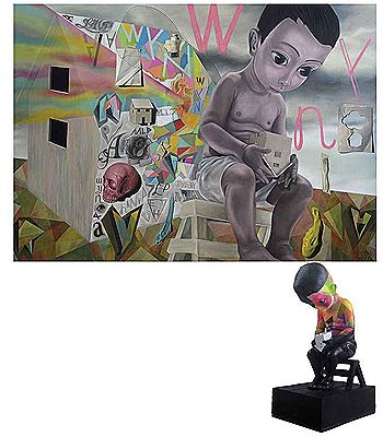 WYN (Portrait of the Artist as a Young Boy) (2) by Lynyrd Arwyn Paras - Auction record, sale price, and art valuation. Compare with similar artists and explore comparable artworks.