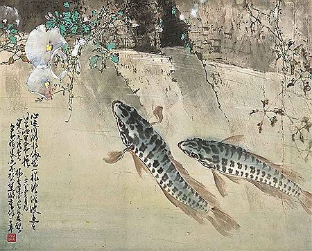 Fishes and Flowers by Shao'ang & Shanshen Zhao & Yang - Auction record, sale price, and art valuation. Compare with similar artists and explore comparable artworks.