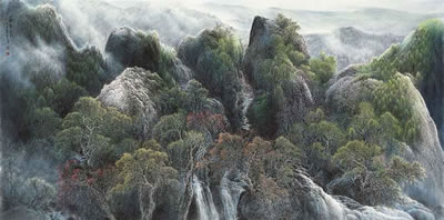 Forest in Autumn Wind