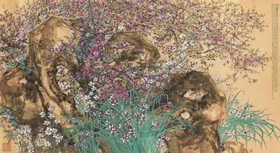 Pine Tree, Bamboo and Plum Blossom by Xiao Huirong - Auction record, sale price, and art valuation. Compare with similar artists and explore comparable artworks.