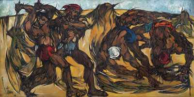The Harvesters by Thawan Duchanee - Auction record, sale price, and art valuation. Compare with similar artists and explore comparable artworks.