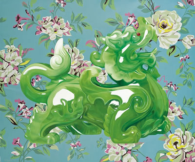 Pixiu & Flowers