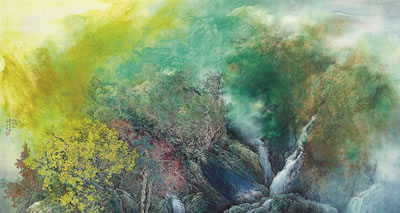 Landscape by Feng Yiming - Auction record, sale price, and art valuation. Compare with similar artists and explore comparable artworks.