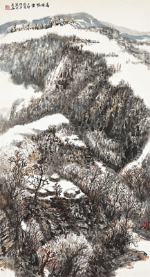 Highland Snowscape by Zhenchuan Zhao - Auction record, sale price, and art valuation. Compare with similar artists and explore comparable artworks.