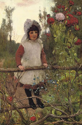 Among the poppies by James Elder Christie - Auction record, sale price, and art valuation. Compare with similar artists and explore comparable artworks.