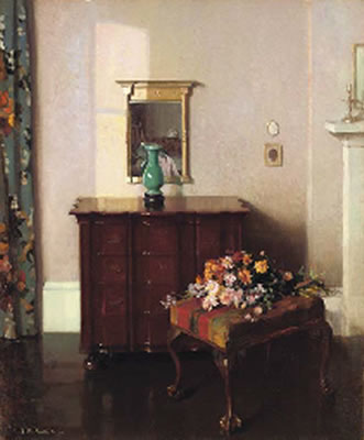 Sample artwork by James Bell Anderson (1886 - 1938), known for portrait, still life and interior painting - View similar artists and auction records