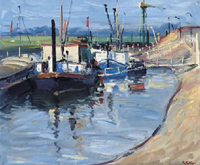 Barges, Holland