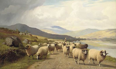 Sample artwork by William Sidney Cooper (1854 - 1927), known for painting - View similar artists and auction records