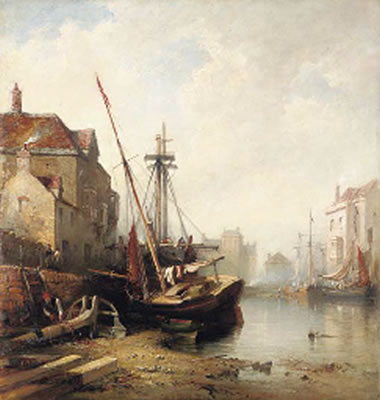 A Dutch Shipping Port