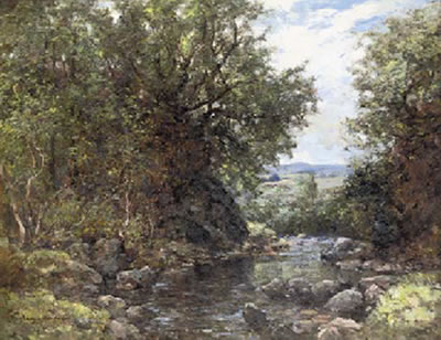 A shaded pool