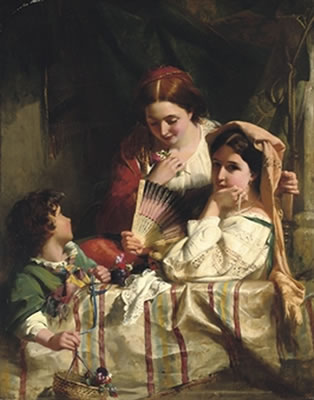 Sample artwork by Robert Herdman (1828 - 1888), known for painting - View similar artists and auction records