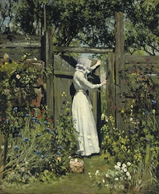 The Lilac Sunbonnet
