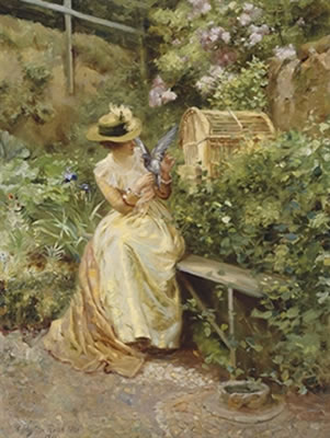 In the garden
