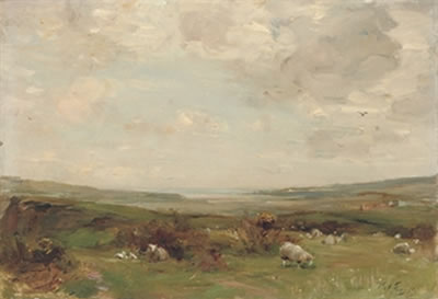 Sample artwork by William Miller Frazer (1864 - 1961), known for frazer was a landscape painter. - View similar artists and auction records