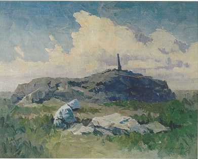 The Burial Mound by Theodore Roosevelt Lambert - Auction record, sale price, and art valuation. Compare with similar artists and explore comparable artworks.