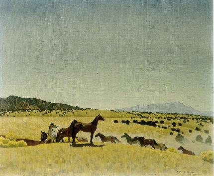 Horses of San Domingo by Don Louis Perceval - Auction record, sale price, and art valuation. Compare with similar artists and explore comparable artworks.