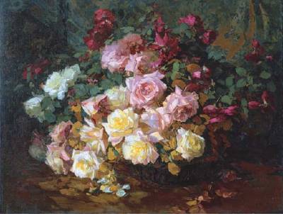 A Mixed Bouquet of Roses