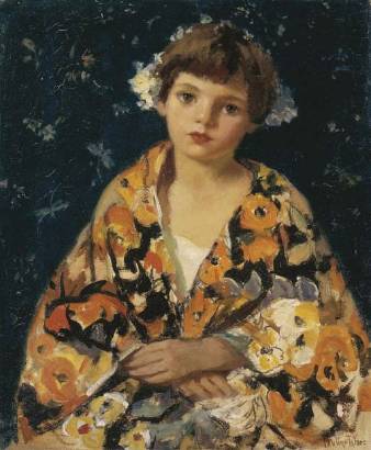 Girl in Kimono
