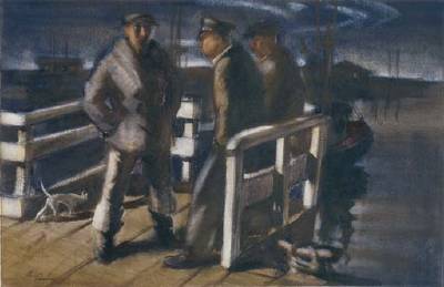 Fisherman's Wharf, Harbor Evening