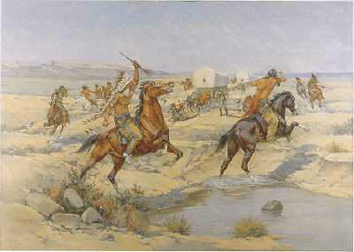 Attack on the Wagon Train