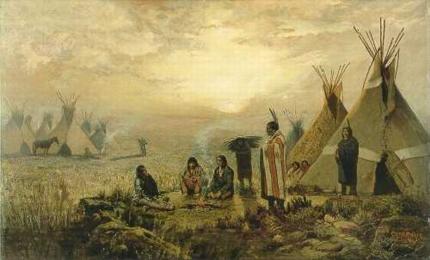 Indian Encampment by Charles Craig - Auction record, sale price, and art valuation. Compare with similar artists and explore comparable artworks.