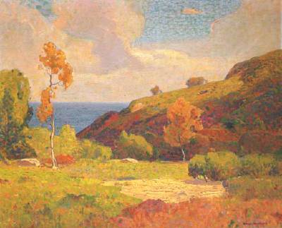 Sample artwork by Dana Bartlett (1882 - 1957), known for sea-landscape painting, illustration, etching - View similar artists and auction records