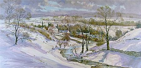 Sample artwork by Michael D Barnfather (Born 1934), known for painting - View similar artists and auction records