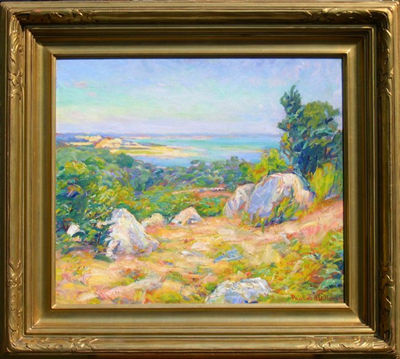 View from Ogunquit in a Newcomb-Macklin frame